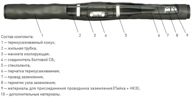 Муфты кабельные соединительные 4 СТп-1 (универсальные) - ЭТК  Урал Лайн